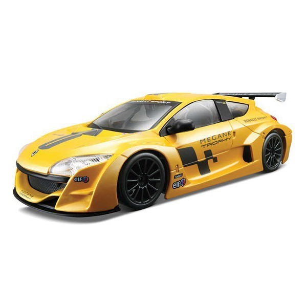 

Машинка игрушечная Bburago Renault Megane Trophy (1:24) желтый металлик