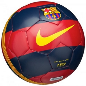 Мяч футбольный (сувенирный) Nike 1 FC Barselona Skills SC2682-618 - Фото №2