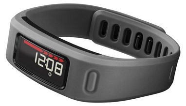 Браслет спортивный без пульсометра Garmin vivofit Slate серый