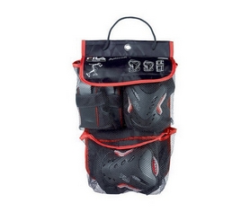 Защита для катания детская (комплект) Fila 17 Junior Gear blk/red 60750867 черная