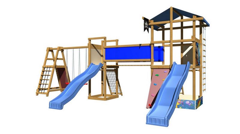 

Площадка детская для улицы SportBaby-12