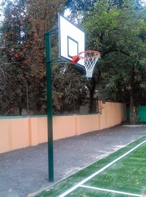 Стойка баскетбольная с одной опорой SS00436 - Фото №2