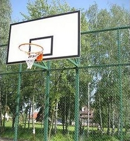 Стійка баскетбольна з двома опорами SS00438
