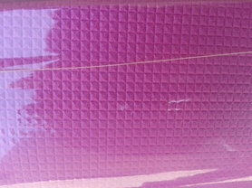Коврик для йоги (йога-мат) MS 0205-6 3 мм (розовый) - Фото №3