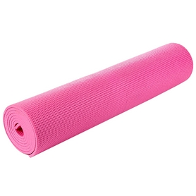 Килимок для йоги (йога-мат) MS 0205-6 3 мм (рожевий)