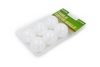 Набор мячей для настольного тенниса Legend Sport MT-4506-W (6 шт) белый