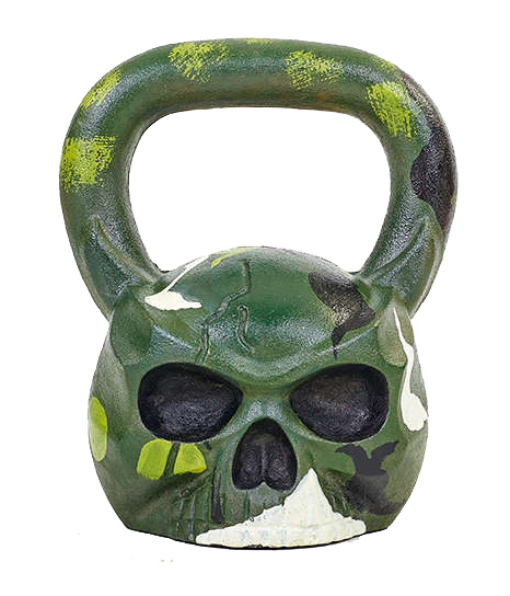 

Гиря чугунная ZLT Skull TA-5707-20 20 кг, Зеленый