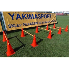 Набор барьеров с конусами Yakimasport 100026 - Фото №2
