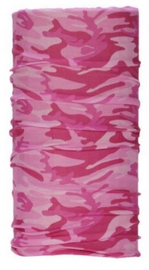 Головной убор зимний многофункциональный (Бафф) Wind X-treme 1168 Camouflage Pink