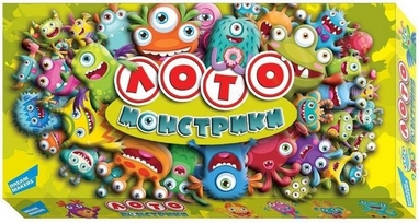 Игра детская настольная Dream Makers Лото Монстрики