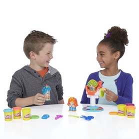 Набор игровой Play-Doh Hasbro "Сумасшедшие Прически" - Фото №3