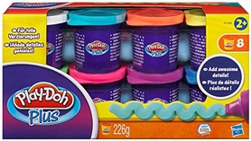 Набор из 8 баночек Play-Doh Плюс Hasbro - Фото №2