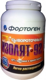 Протеин Фортоген Изолят 92 Сывороточный 1 кг