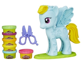 Набор игровой Play-Doh Hasbro "Стильный салон Рэйнбоу Дэш"