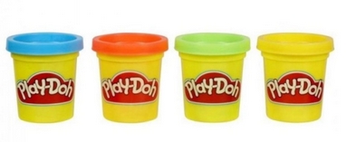 Набор Play-Doh 4 мини-баночки Hasbro