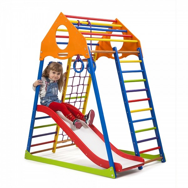 

Комплекс спортивный SportBaby KindWood Color Plus 1