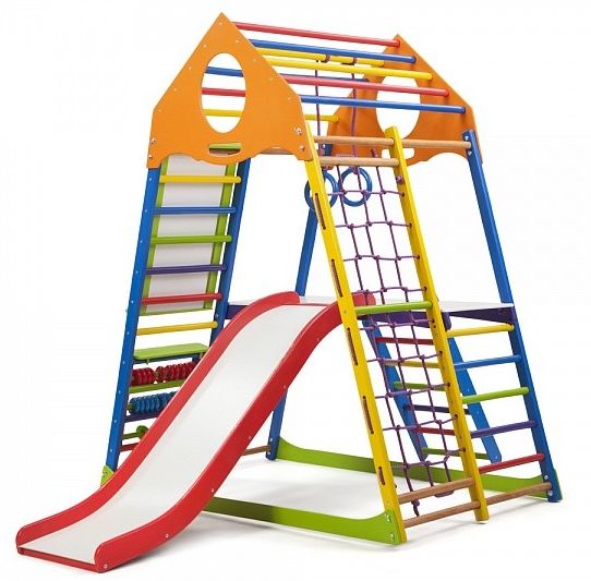 

Комплекс спортивный SportBaby KindWood Color Plus 3