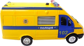Машинка игрушечная Технопарк Газель Полиция (1:43) - Фото №3