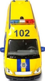 Машинка игрушечная Технопарк Газель Полиция (1:43) - Фото №4