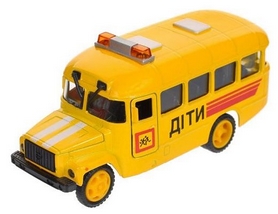 Машинка игрушечная Технопарк КАВЗ Детский автобус (1:43)
