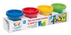 Набор для детского творчества Genio Kids "Тесто для лепки 4 цвета"
