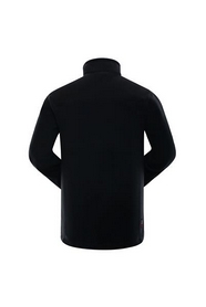 Куртка чоловіча флісова Alpine Pro Lavaredo 3 MSWK073990 чорна - Фото №2