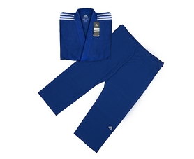 Кимоно для дзюдо Adidas Judo Uniform Training синее - Фото №2