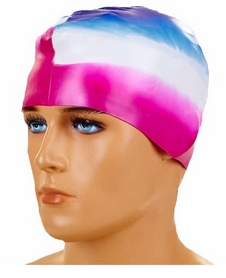 Шапочка для плавания Speedo Multi Colour Cap Au Assorted розовая