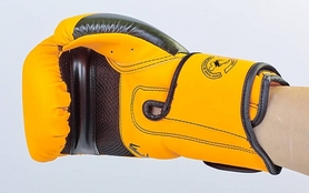 Рукавички боксерські на липучці Venum BO-5698-OR помаранчеві - Фото №2