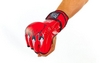 Перчатки для смешанных единоборств MMA Everlast BO-3207-R красные - Фото №2