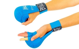 Перчатки для каратэ Everlast BO-3956-B синие - Фото №2