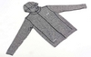 Толстовка спортивная на молнии с капюшоном Under Armour CO-2616-1 серая - Фото №5