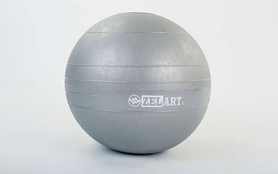 Мяч медицинский (слембол) Pro Supra Slam Ball FI-5165-7 7 кг серый - Фото №2