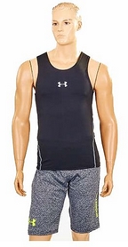 Майка компрессионная мужская Under Armour CO-701-1 черная