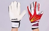 Перчатки вратарские с защитными вставками на пальцы Reusch FB-824-3 красные - Фото №2