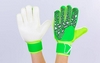 Перчатки вратарские с защитными вставками на пальцы Reusch FB-888-2 салатовые - Фото №2