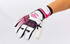 Перчатки вратарские с защитными вставками на пальцы Umbro FB-894-2 белые - Фото №3