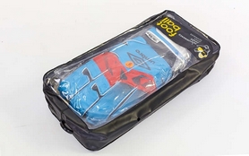 Перчатки вратарские с защитными вставками на пальцы Umbro FB-894-3 синие - Фото №4