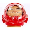 Шлем для тхэквондо с пластиковой маской Daedo BO-5490-R красный - Фото №6