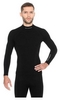Термофутболка мужская с длинным рукавом Brubeck Extreme Wool LS11920 черная