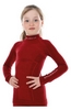 Комплект термобелья детский Brubeck Active Wool LS13690-LS12130 красный