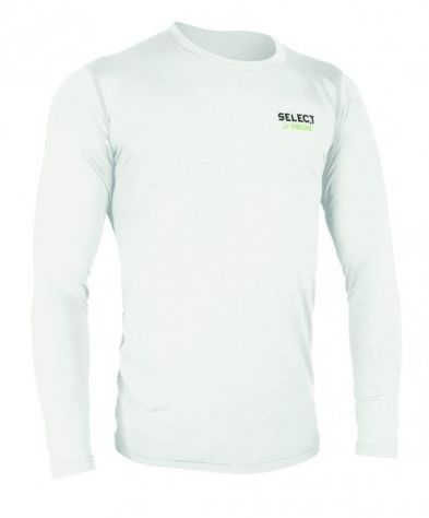 

Футболка компрессионная с днинным рукавом Select Compression T-Shirt / 6901 белая, Белый