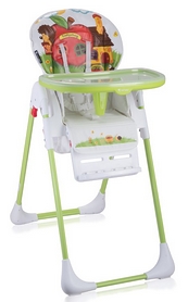 Стульчик для кормления Lorelli Tutti Frutti Green Hadgehog