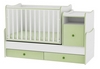 Кровать-трансформер Lorelli Trend Plus new colour white/green