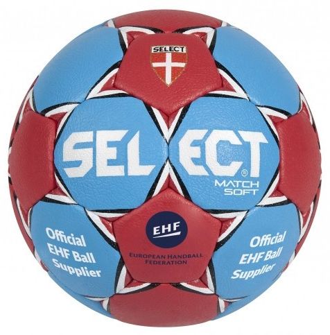 

Мяч гандбольный Select Match-Soft IHF №  синий, Зеленый