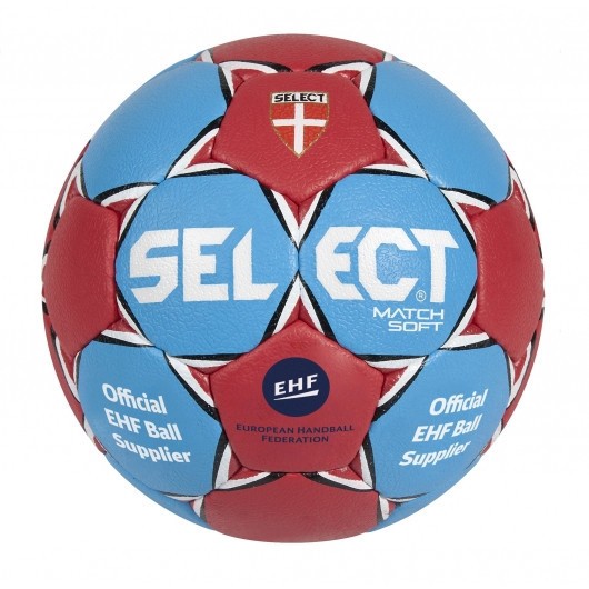 

Мяч гандбольный Select Match-Soft IHF №  синий