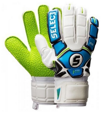 Перчатки вратарские Select Goalkeeper Gloves 55 Extra Force Grip синие