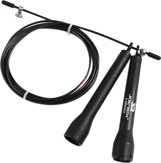 

Скакалка регулируемая Joerex JBA50527-b черная, Черный