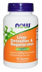 Спецпрепарат Now Liver Detoxifier & Regenerator, 90 капсул