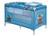 Манеж-кровать Lorelli Nanny 2 Layer adventure blue